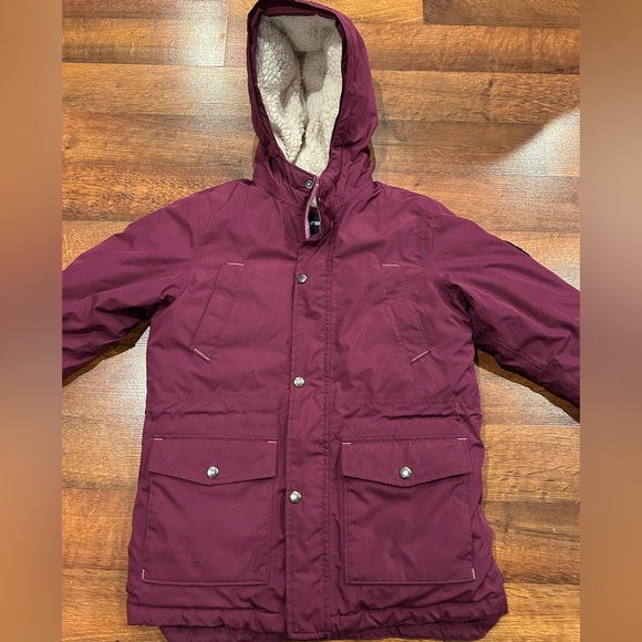 Lands' End Kids' Expedition Down Winter Parka Jacket Girls 10/12